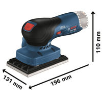 ボッシュ（株） コードレスオービタルサンダー　本体のみ GSS10.8V-13H 1台（直送品）