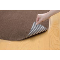 サンコー 吸着撥水プレミアムマット コード 9枚入 ブラウン KV-82 30×30cm 犬 猫 日本製 消臭 洗える（直送品）