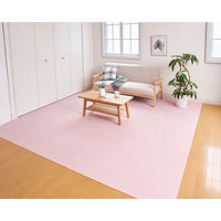 サンコー おくだけタイルマット20枚入(撥水) メランジピンク KY-07 30×30cm 犬 猫 日本製 消臭 洗える おくだけ吸着（直送品）