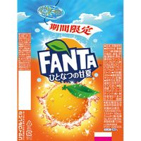 コカ・コーラ ファンタ ひとなつの甘夏 410ml 1セット（48本）