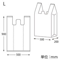 シモジマ ビッグハンド L 006644700 1袋(50枚)