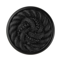 清原 フォーマルボタン 組紐調 裏穴 NWN4125 1袋