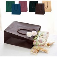 シモジマ カラーチャームバッグ 20ー12 黒 005330104 1束(10枚)