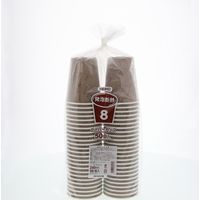 シモジマ ヘイコー発泡断熱カップ 8オンス タイポアート 004537103 1袋(50個)