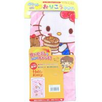 林 おりこうタオル エプロン ポケット付き サンリオ ハローキティ WK415700 1枚