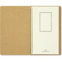デザインフィル TRC スパイラルリングノート A5スリム ペーパーポケット 15246006 1冊