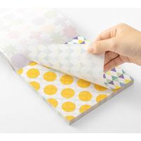 デザインフィル オリガミ 15角 ブロック 水彩 120枚(12柄×10枚) 折り方レシピ付き 34494006 1個