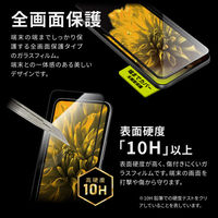 MSソリューションズ Galaxy A54 5G ガラスフィルム全画面保護 スーパークリア LN-23SG5FGR 1個