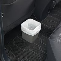 ボンフォーム（BONFORM） 収納 スマートダストＢＯＸ カバー付 15x15x18 ブラック 7408-72BK 1個（直送品）