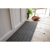 スミノエ HOMERUG 洗える ラグ ロングウッド 450×2400mm グレー 4549781297293 1枚（直送品）