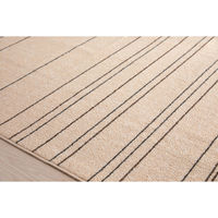 スミノエ 洗える ラグ ワイヤーライン 110×130cm アイボリー 4549781297309 1枚