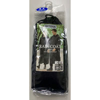丸十コーポレーション レインウェア コート L ブラック 06003191 1枚