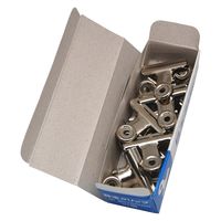 日本クリノス 目玉クリップ 小 40mm Mクリ-3 1セット(1箱(10個)×15)