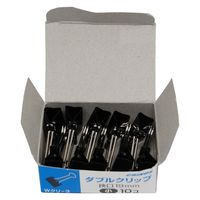 日本クリノス ダブルクリップ 小 19mm Wクリ-3 1セット(1箱×15)