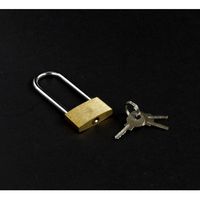 エコー金属 南京錠 吊り長タイプ30mm 0999-053 1箱(10個)