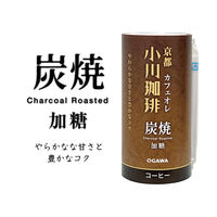 京都 小川珈琲 炭焼珈琲 カフェオレ 加糖 195g 1箱（15本入）