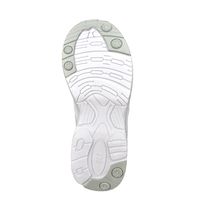 山一 消臭クッションインソールサボシューズ ホワイト 24.5cm YI80 1足