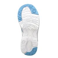 山一 消臭クッションインソールサボシューズ ブルー 24.5cm YI80 1足 ナースシューズ