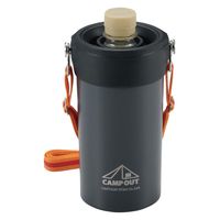 パール金属 キャンプアウト ペットボトルホルダー(ダークグレー) UE-3575 1個