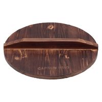 パール金属 木蓋付きキャンプ焚火鍋 22cm UH-4125 1個