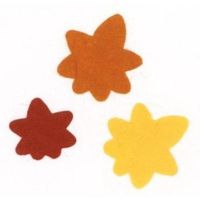 貼り絵小花 #5 もみじ 4103065 1セット（3袋）