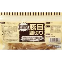 豚耳細切り 無添加 国産 160g 3袋 オーシーファーム ドッグフード おやつ