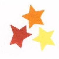 貼り絵小花 #45 きらきら星赤 4103105 1セット（3袋）