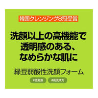 beplain（ビープレーン） グリーンフル弱酸性クレンジングフォーム 80g 韓国コスメ 洗顔料 洗顔フォーム