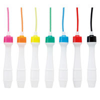 銀鳥産業 ビーズなわとびお徳用パック 橙 1袋（20本入）