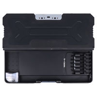 サンスター文具 コンパクトふでいれヨコピタ ギガテクト ブラック S1314114 1個