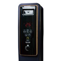 オイルヒーター 11枚フィン デジタル表示 木目調 TOH-D1110NB 1個