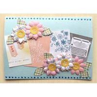 花岡 デコパンチ エンボスパンチ ガザニア 4107122 1個