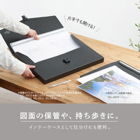 セキセイ セパル フリップファイル ラージ A3 ヨコ クリア SEL-2803-90 1冊