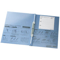 プラス 背幅伸縮フラット セノバスEX 青 FL-021SL 1冊