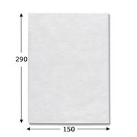 シモジマ Nノンパピエバッグ 15-29 白 008735008 1袋(100枚)