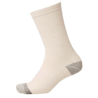 小野商事 先丸靴下 のびのびサポーター 大きめサイズ AG210L 1組(5足)