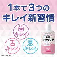 UHAシタクリア ワンランク上の液体はみがき スイートピーチ 低刺激 ノンアルコール 500ml 1本 UHA味覚糖