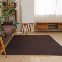 スミノエ コンシェルジュ オーダーラグ バンジュール 2100×1250mm ダークブラウン AS-BJ108-DBR210125 1枚（直送品）