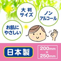 からだふき　ウェットタオル白十字 サルバ からだふきふきぬれタオル 医療 介護 清拭 45083 1パック（60枚入）