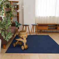 スミノエ コンシェルジュ オーダーラグ バンジュール 1300×4200mm ブルー AS-BJ112-BL130420 1枚（直送品）