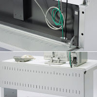 サンワサプライ Aデスク 幅1200×奥行700×高さ700mm ALD-12070N 1台（直送品）