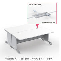 サンワサプライ CAIデスク 幅1200×奥行700×高さ700mm CAI-127HN 1台（直送品）