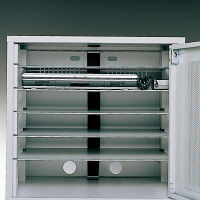 サンワサプライ ノートパソコン収納キャビネット 幅500×奥行420×高さ478mm CAI-CAB3 1台（直送品）