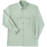 自重堂　制服百科　形態安定長袖ブルゾン　アースグリーン　ＬＬ　34100（直送品）