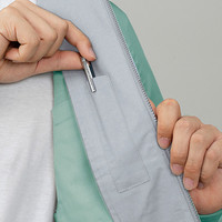 自重堂　制服百科　エコ５バリュー長袖ブルゾン　ロイヤルブルー　ＬＬ　47820（直送品）