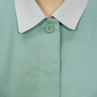 自重堂　制服百科　エコ５バリュー長袖スモック　シルバー　４Ｌ　47825（直送品）