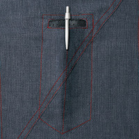 自重堂　制服百科　長袖シャツ　インデイゴ　ＬＬ　56404（直送品）