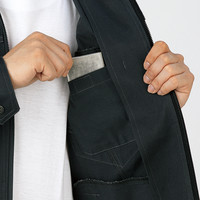 自重堂　制服百科　長袖ジャンパー　シツクブラツク　ＥＬ　75200（直送品）