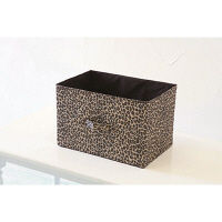 ジャックポット スマートウッドラック4段+インナーボックス＜レオパード×3個＞ 幅440×奥行300×高さ1050mm 1セット（直送品）