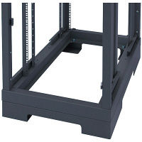 サンワサプライ チャンネルベース黒色（奥行1000用） CP-SVCB6010BKN 1台（直送品）